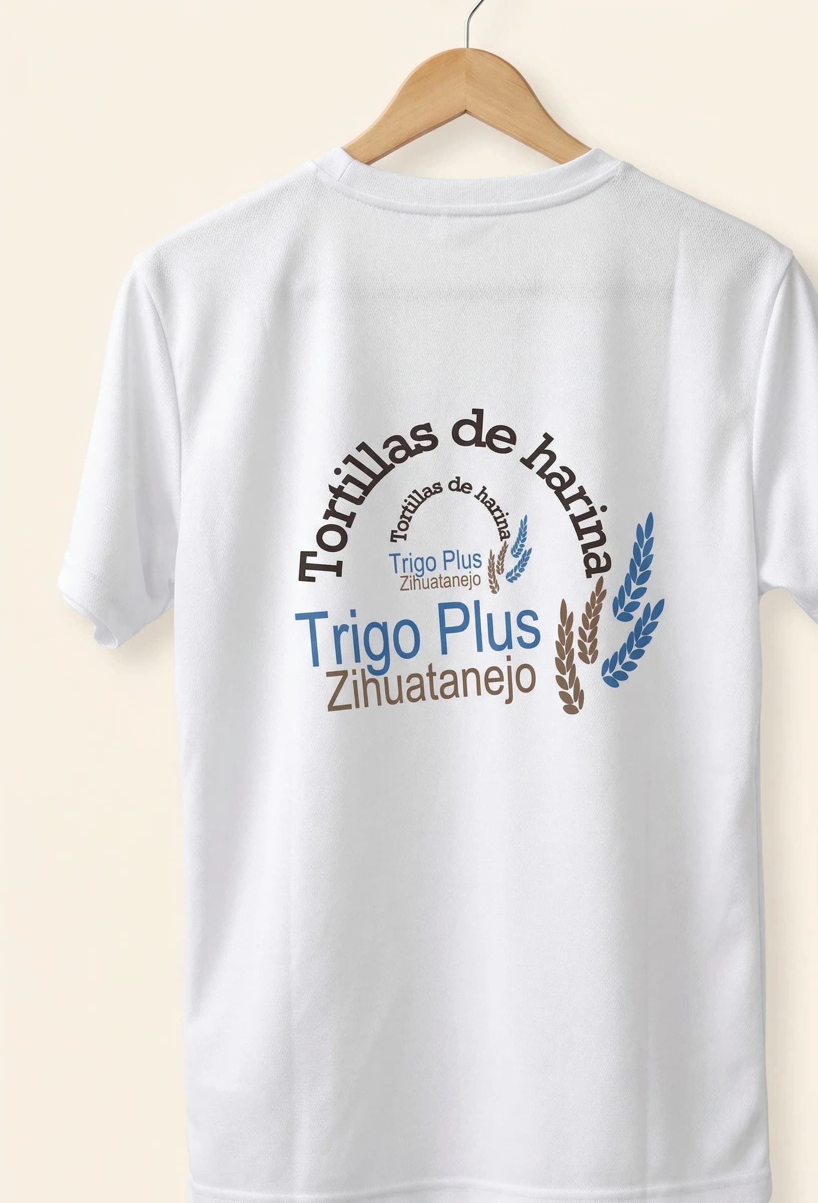 Playera de algodón con estampado personalizado